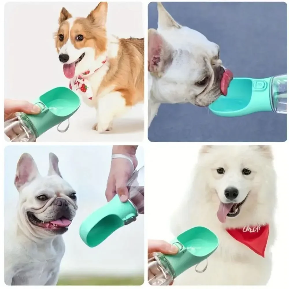 Leak-Proof Portable Dog Water Bottle For Outdoor Adventures